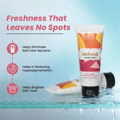 imfresh | imfresh Cream (Honey Oudh) | Whole body deodorant
