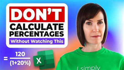 Excel Formulas for Percentages 的图像结果