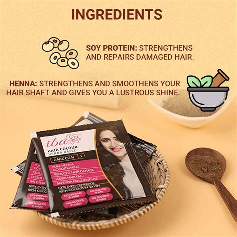 Buy Dark Coal Hair Colour (Pack of 2) Online - Iba Cosmetics