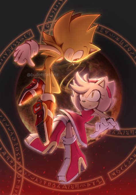 Safebooru - amy rose artist name boots bulletstations dress gloves ...
