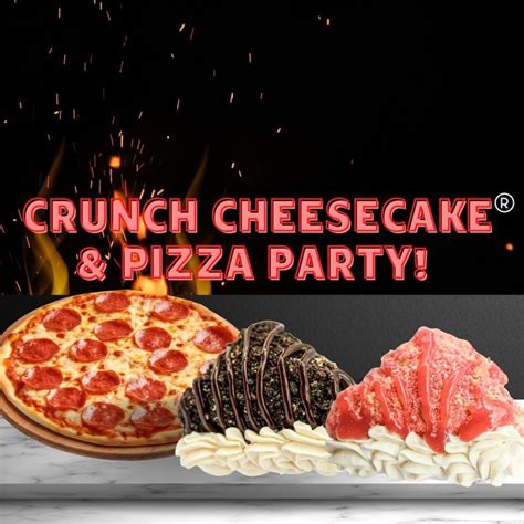 Crunch Cheesecake & Pizza Party , 124 N Davie St, Greensboro, NC ...