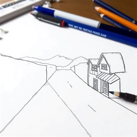 Image result for Two-Point Perspective Drawing Cartoon