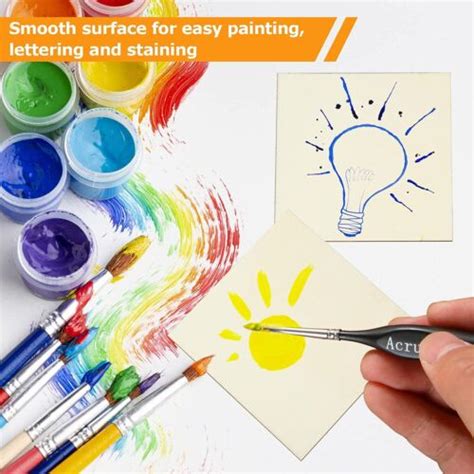 100 Pieces 3x3 Inch Wood Squares Unfinished Basswood | Ubuy India