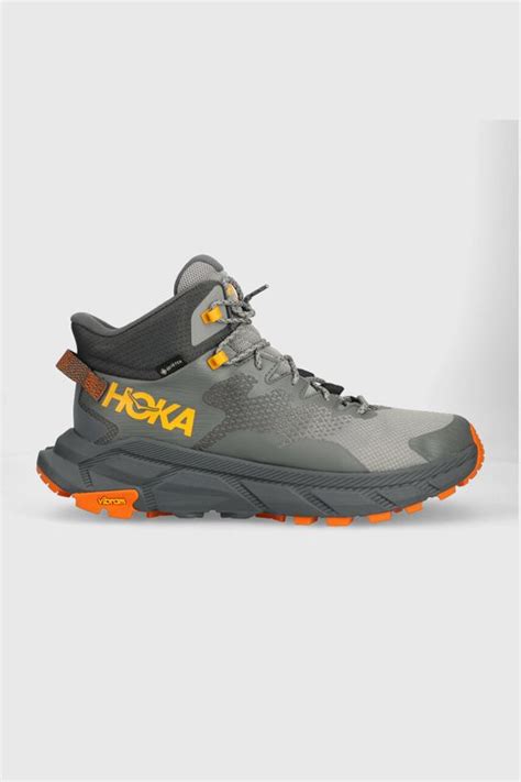 Hoka buty Trail Code GTX męskie kolor szary 1123165 | Answear.com