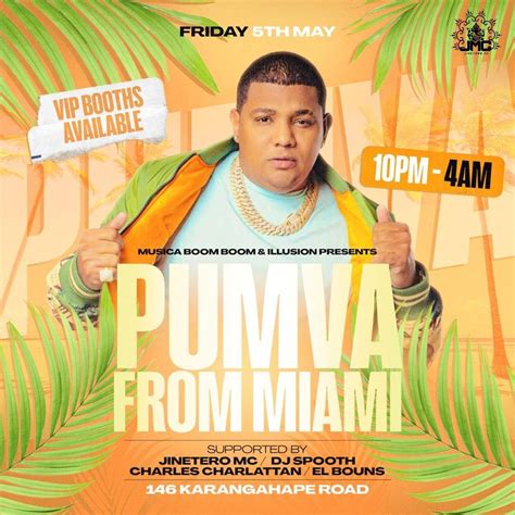 PUMVA , Illusion Club, North Shore, 5 May 2023 | AllEvents.in