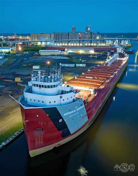 Industrial History: Arthur M Anderson is back in service after a 2.5 ...