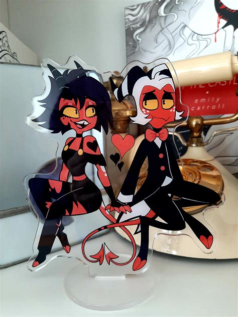 Moxxie X Millie HELLUVA BOSS Inspired Mini Standee PREORDER - Etsy Ireland