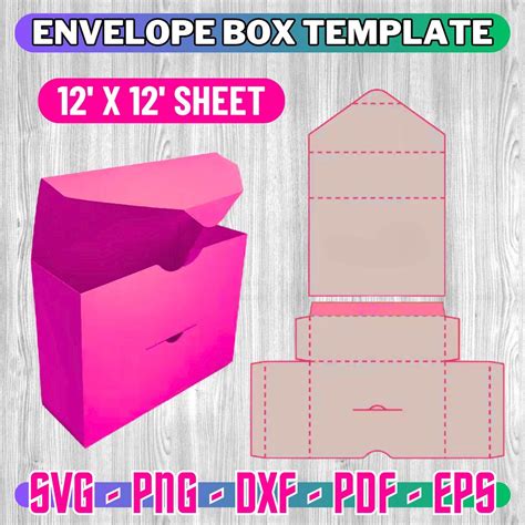 Image result for Envelope Box Template