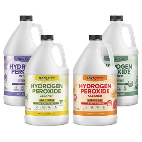 Hydrogen Peroxide Cleaner Concentrate – MaxTite