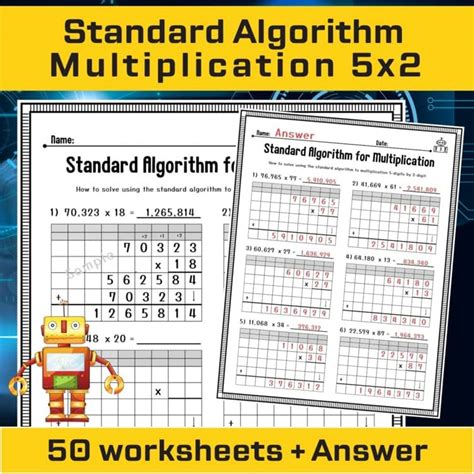 Image result for Standard Algorithm Multiplication 3rd Grade