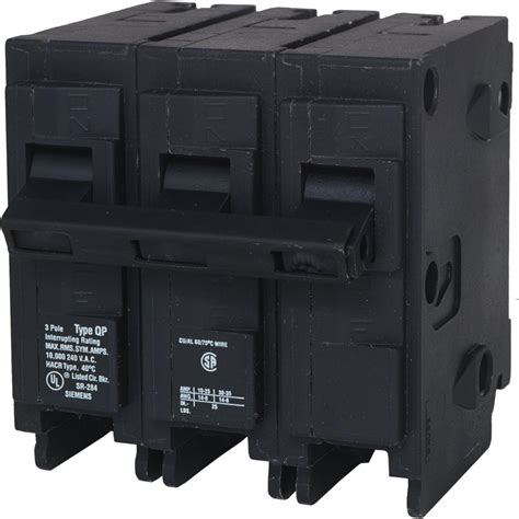 SIEMENS Q380 80-Amp Three Pole Type QP Circuit Breaker