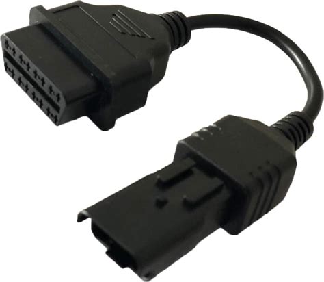 Buy moto-solutions 4 pin to OBD2 Diagnostic Adapter Connector for ...