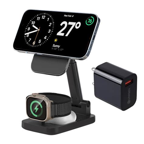 UNIGEN® Audio Magtec 310 3-in-1 23W | with Adapter | Foldable Mag-Safe ...