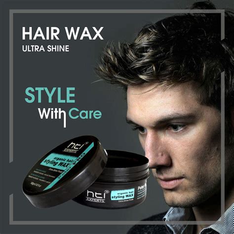 Hair Styling Wax Extra Shine 90gms - HTI Experts