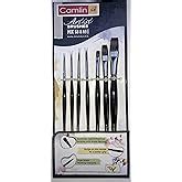 Camlin Wood Kokuyo Artist Paint Brush Mix Series 70, 71 & 72 - Round ...