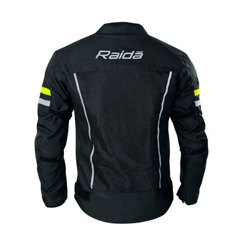Raida Tourer Motorcycle Riding Jacket (Black Hi Viz)– Moto Central