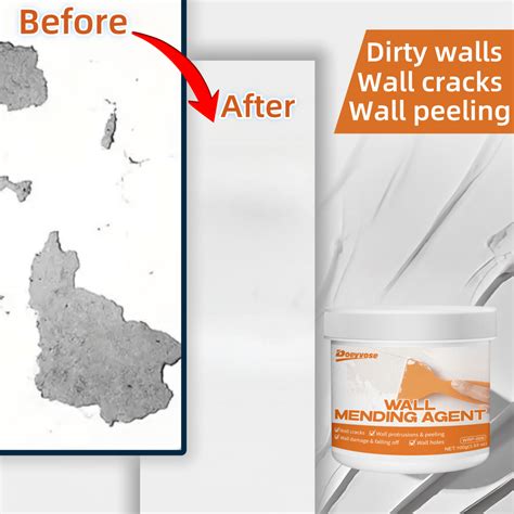 Doeyvose Kit de réparation murale avec couteau à mastic - Patch de ...