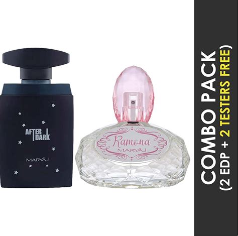 Buy MARYAJ AFTER DARK POUR HOMME EDP 100ML & RAMONA FOR HER EDP 100ML ...