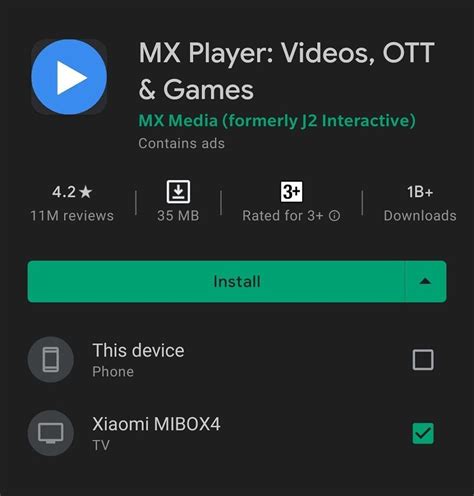 In test l'installazione di app Android TV dallo smartphone