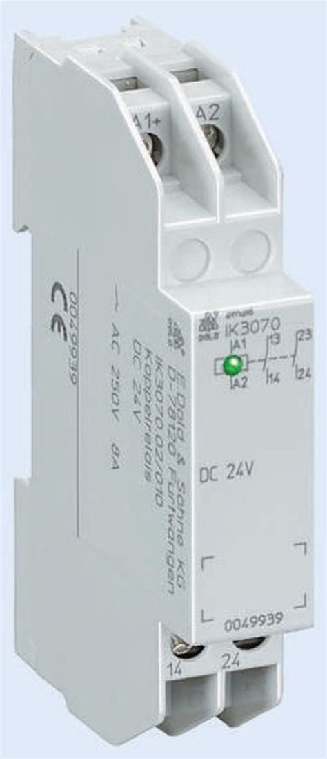 IK3070.02 AC50/60Hz 230V Dold | Dold Contactor Relay, 2-Pole, 8 A, 2NO ...