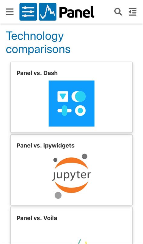 Data Visualization Panel Python 的图像结果