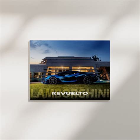 Lamborghini Revuelto | Car Poster – The Artflex