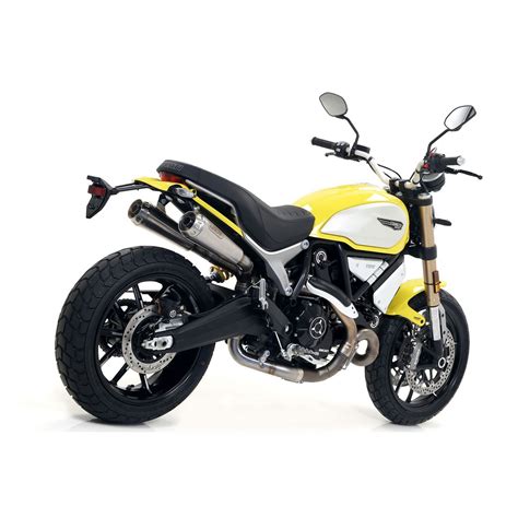 Buy Arrow Pro-Race Slip-On Exhaust for Ducati Scrambler 1100 Online ...