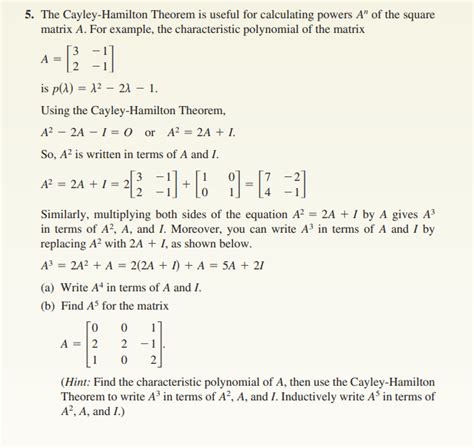 Image result for Characterisitc Polynomial Matrix