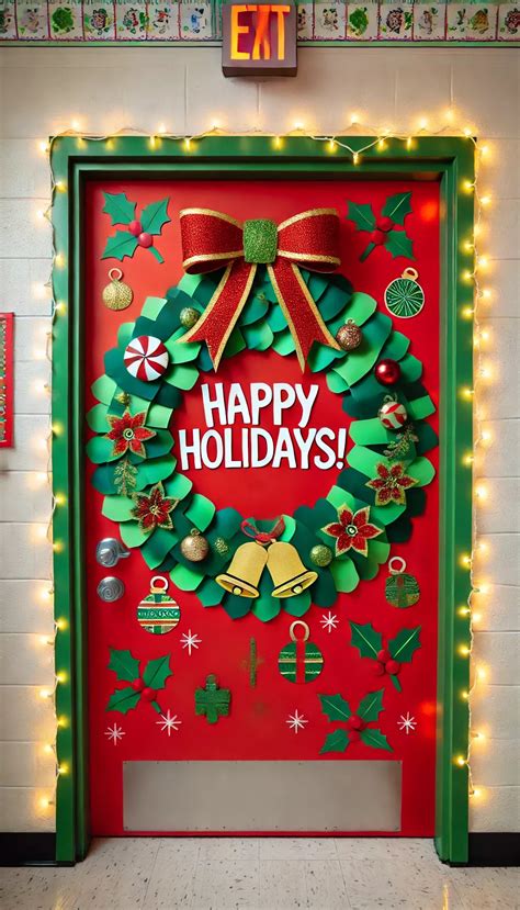 17+ Festive Christmas Classroom Door Decorating Ideas to Spread Holiday ...