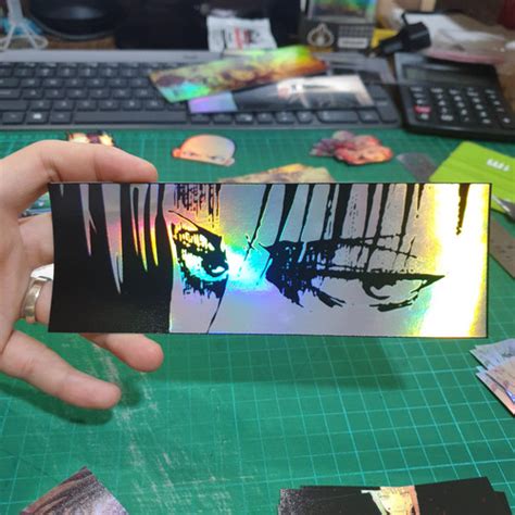 Jual Sticker Hologram Anime - PSH880 Slap Besar - Attack On Titan ...
