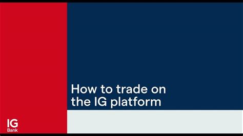 Image result for IG Platform Guide