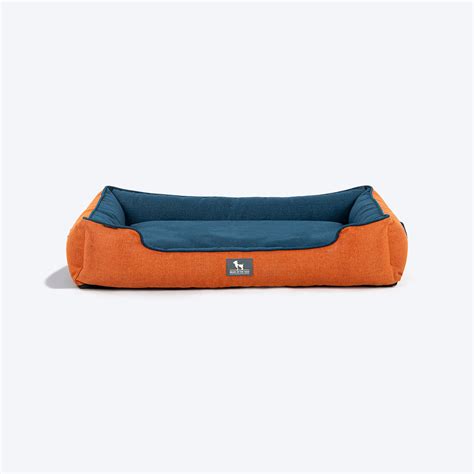 Buy HUFT Rustic Retreat Dog Bed - Rust & Navy – Heads Up For Tails