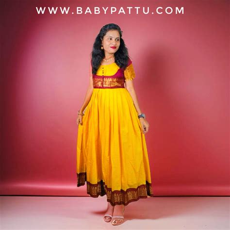 Lemon Yellow and Marron Dress – babypattustudio