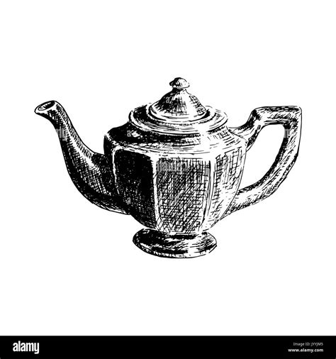 Tea Kettle Drawing