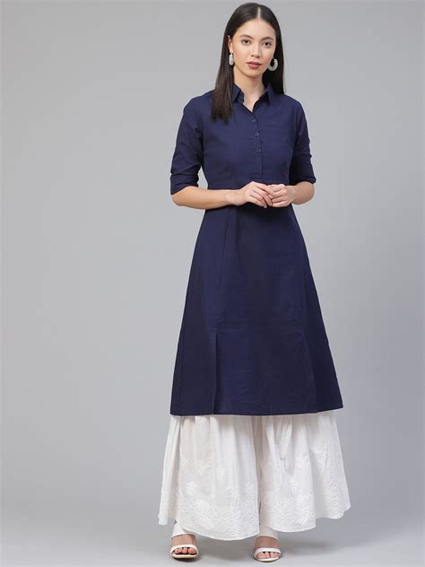 Hand Embroidered White Cotton Lucknowi Chikankari Palazzo – STORI