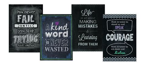 Creative Teaching Press Inspire U Chalk It Up! Pack 4, Black/Gray (0564 ...