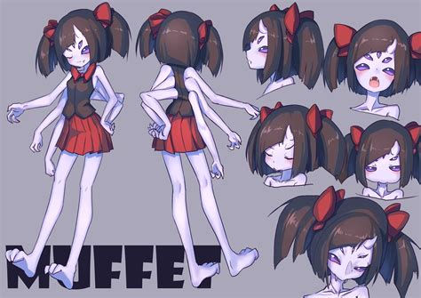 Fanart Anime Muffet Undertale - fanart 2020