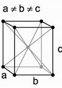 Image result for orthorhombic