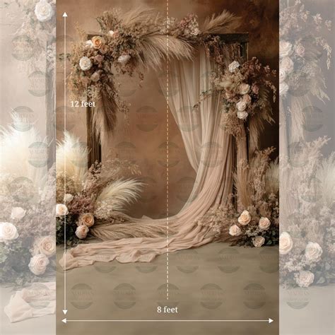 Cedar - Printed Backdrop - Fabric - 8 by 12 Feet | Madras Prop Store