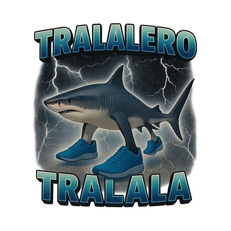 Tralalero Tralala Bootleg Brainrot Italian Brainrot Meme Png, Shark ...