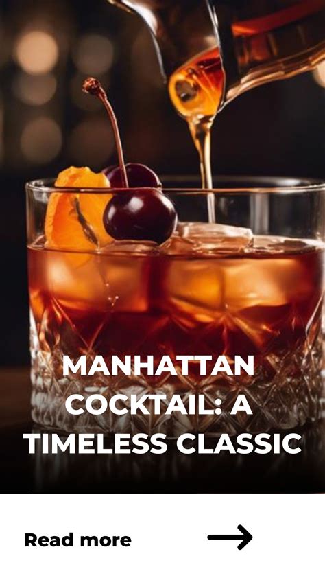 Manhattan cocktail – Artofit