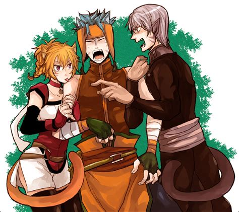 ranulf, lyre, and kyza (fire emblem and 1 more) drawn by sudachips ...