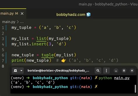 Image result for Write a Python Program to Add Item in a Tuple