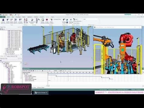 Process Simulate Tutorial 的图像结果