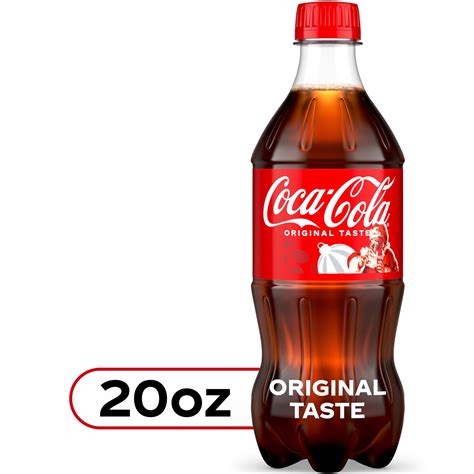 Coca-Cola Original Taste Soda, Refreshing 20 fl oz Bottle - Walmart.com
