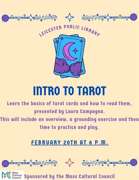 Intro to Tarot, 1136 Main Street, Leicester, MA, United States ...