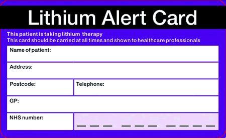 Lithium Therapy ~ Nursing Path