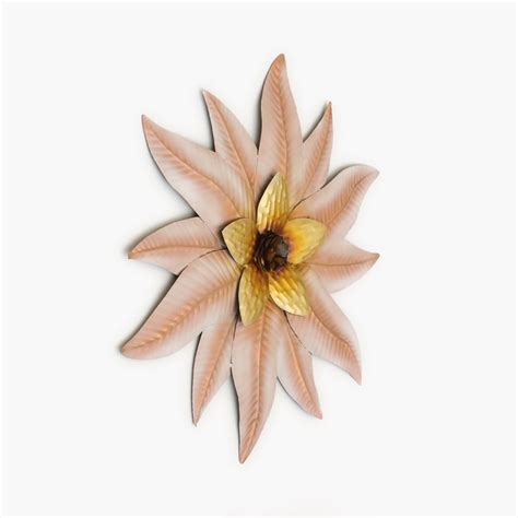 Buy VEDAS Mystical India Metal Floral Wall Accent from Vedas at just ...
