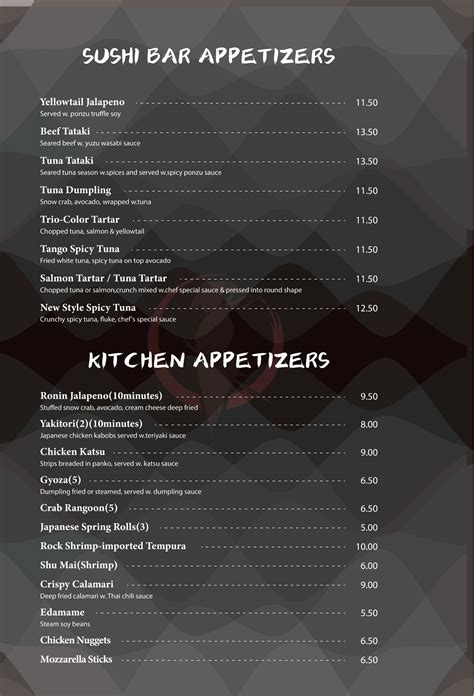 Ronin Steakhouse and Sushi - Japanese Restaurant | Online Order ...