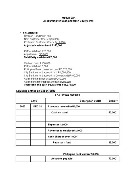 Cash Accounting Examples 的图像结果